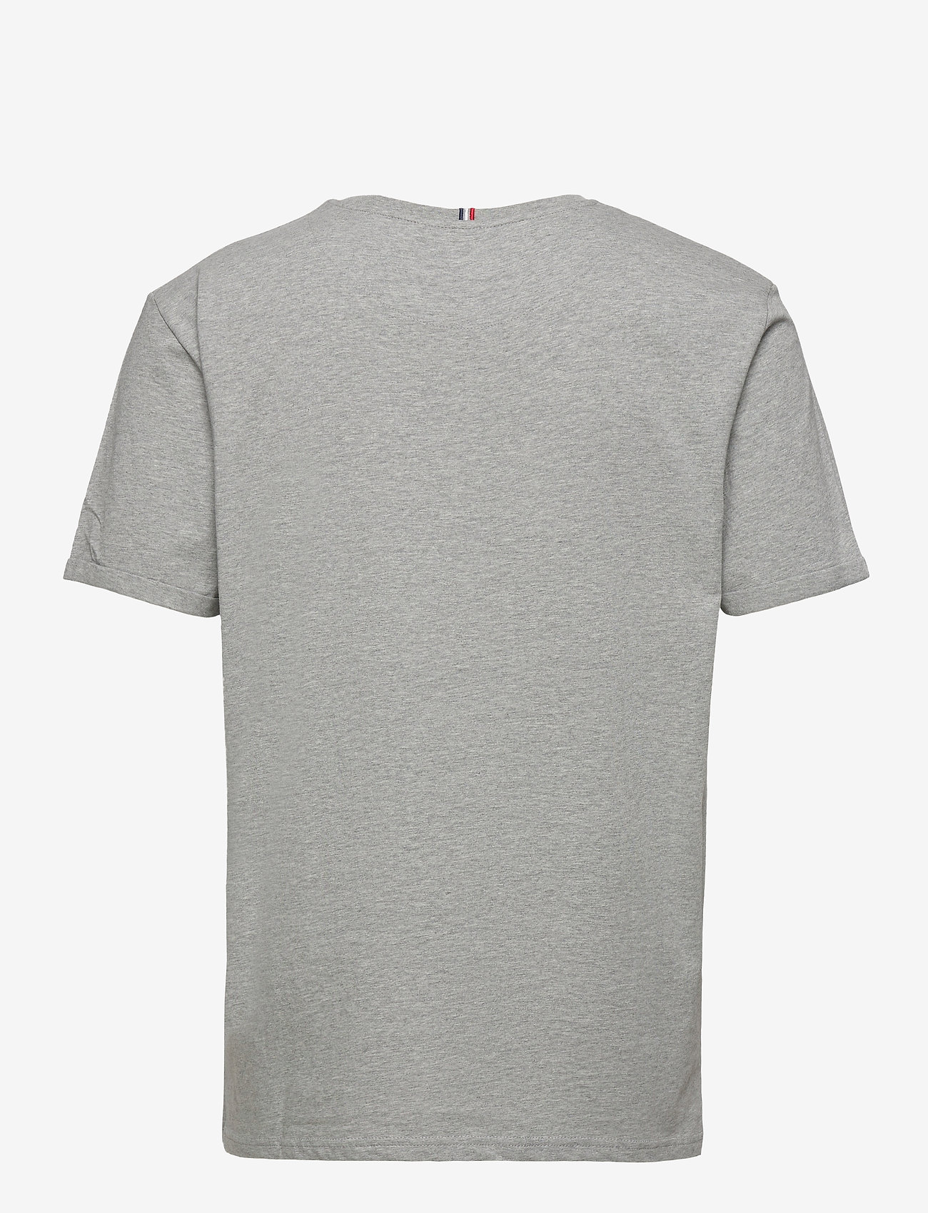 Les Deux - Egalité T-Shirt - light grey melange with multicolor artwork - 1