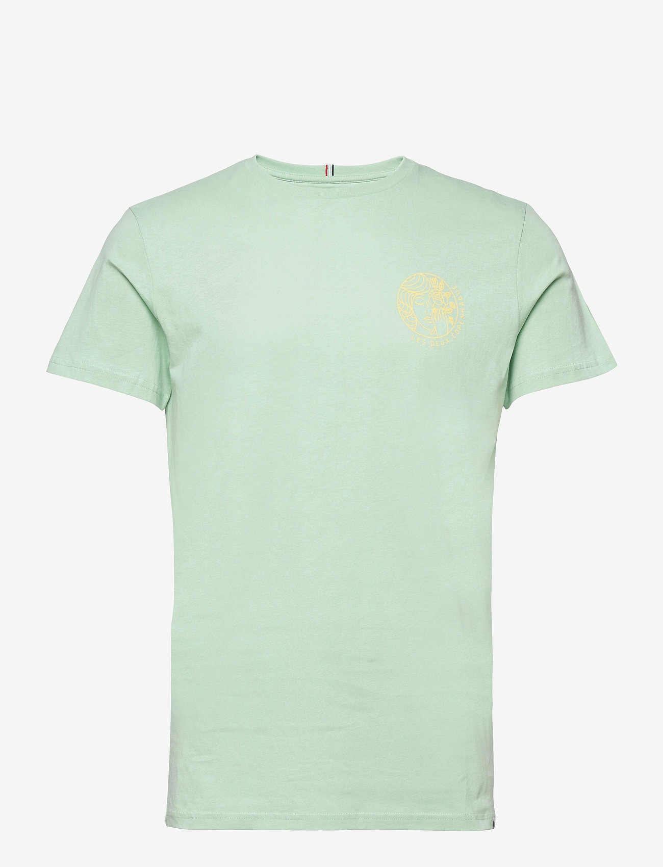 Les Deux - Asissi T-Shirt - mint/lemon sorbet - 0