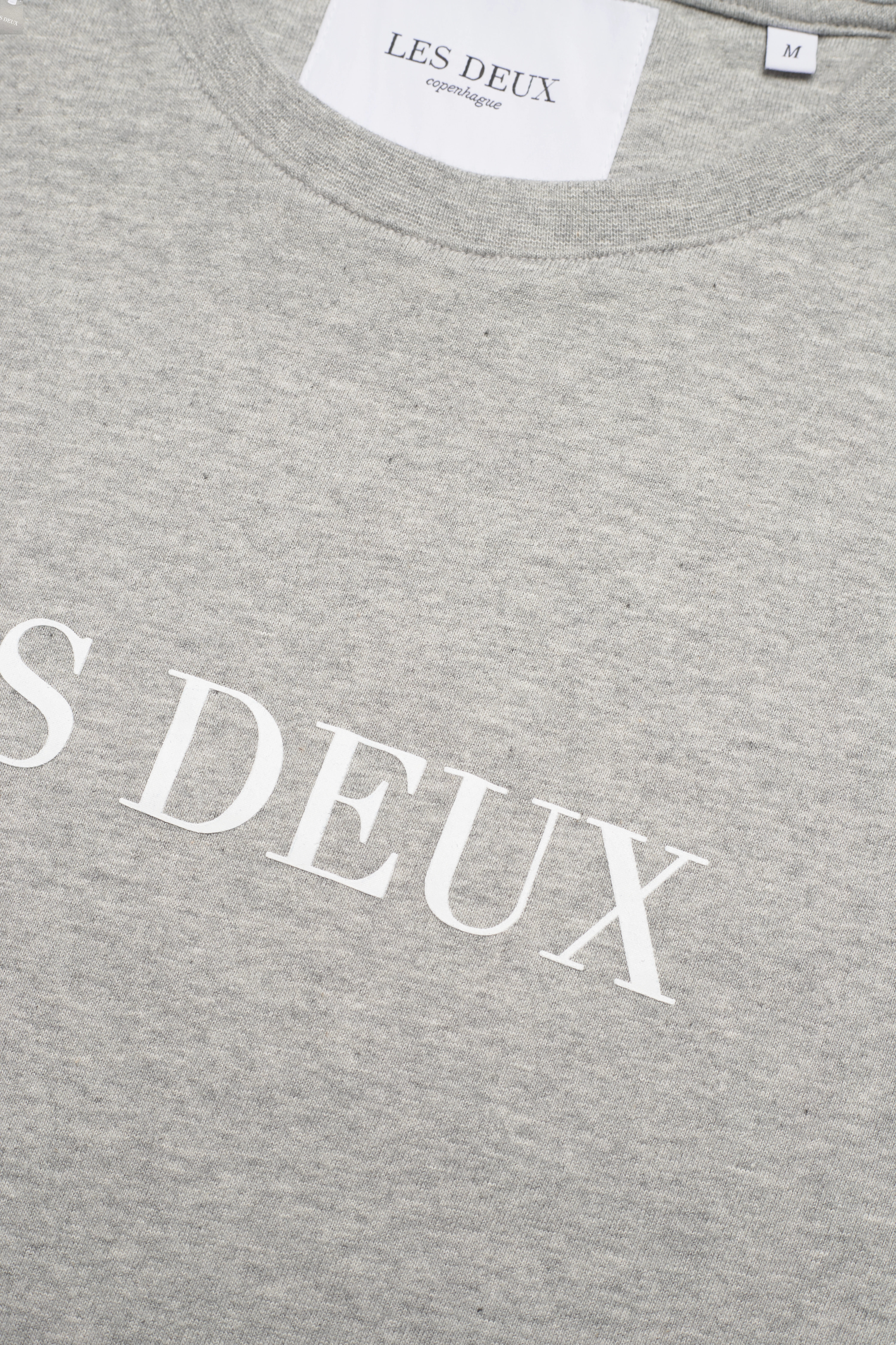 Les Deux - Les Deux T-Shirt - light grey melange/white - 3