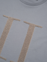 Les Deux - Encore Bouclé T-Shirt - laveste priser - tradewinds blue/light sand - 3