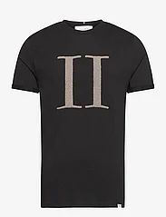 Les Deux - Encore Bouclé T-Shirt - lyhythihaiset - black/light sand - 0