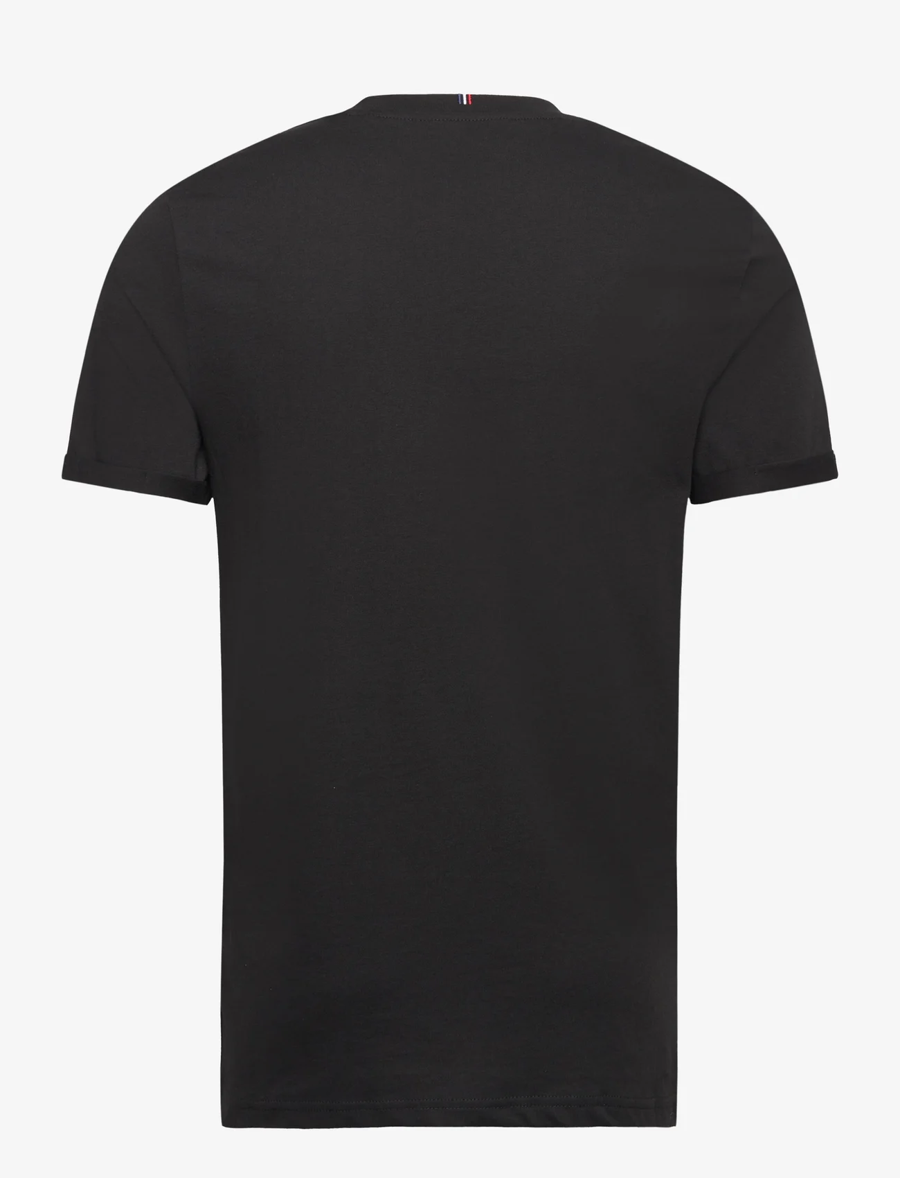 Les Deux - Encore Bouclé T-Shirt - lyhythihaiset - black/light sand - 1