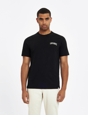 Les Deux - Blake T-Shirt - basic t-shirts - black/white - 2
