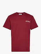 Blake T-Shirt - BURNT RED/LIGHT SAND