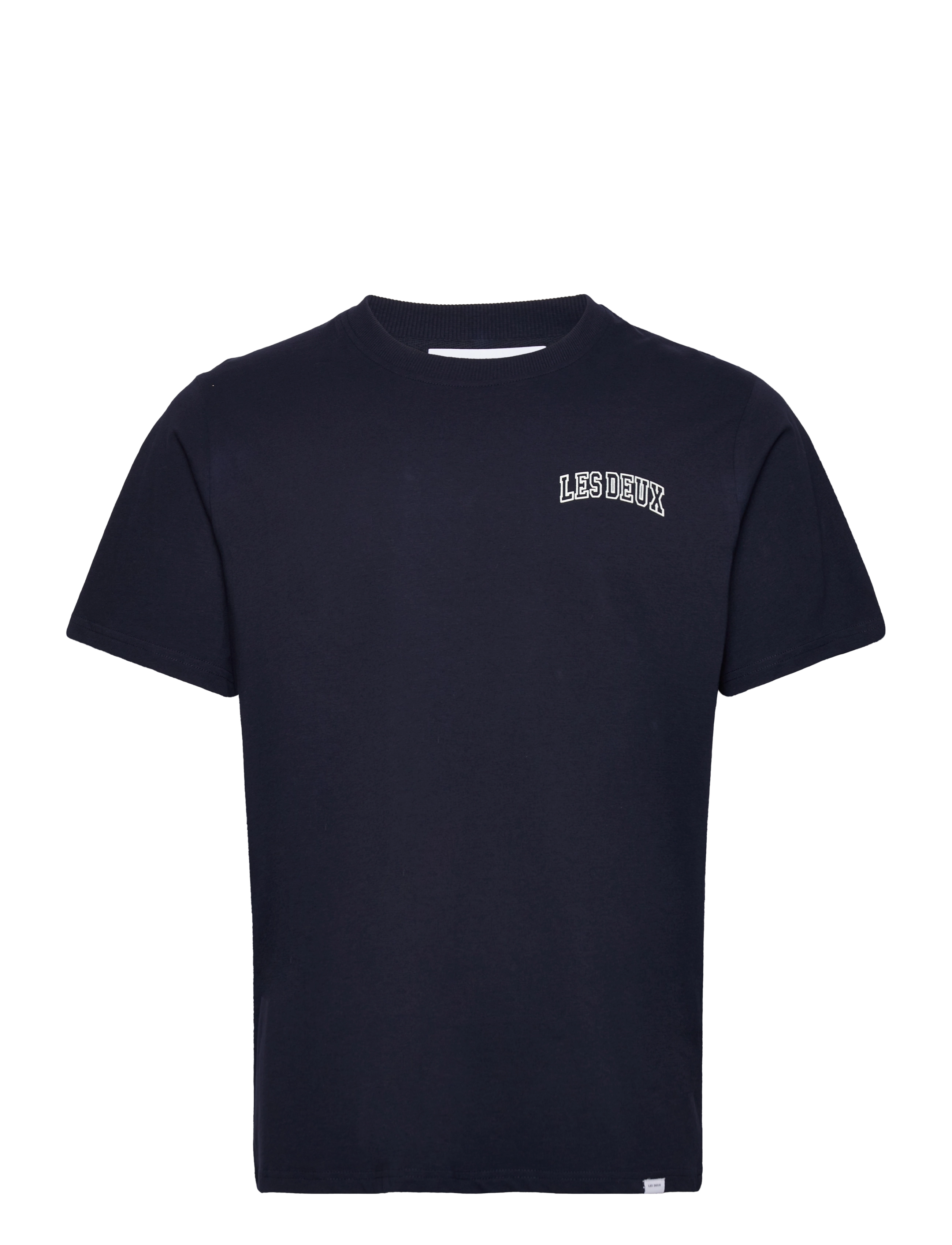 Les Deux - Blake T-Shirt - dark navy/ivory - 1