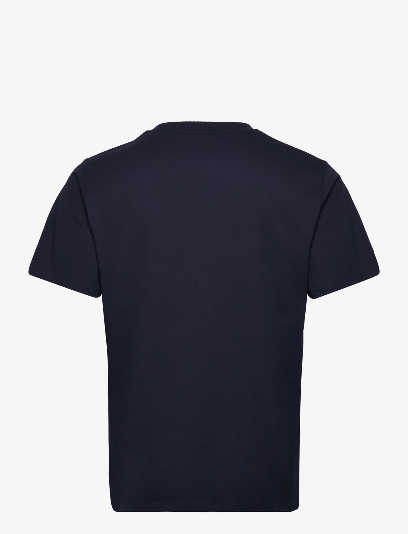 Les Deux - Blake T-Shirt - basic t-shirts - dark navy/ivory - 1