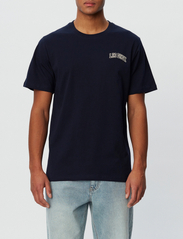 Les Deux - Blake T-Shirt - basic t-shirts - dark navy/ivory - 2