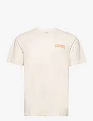 Les Deux - Blake T-Shirt - basic t-shirts - ivory/dusty orange - 0