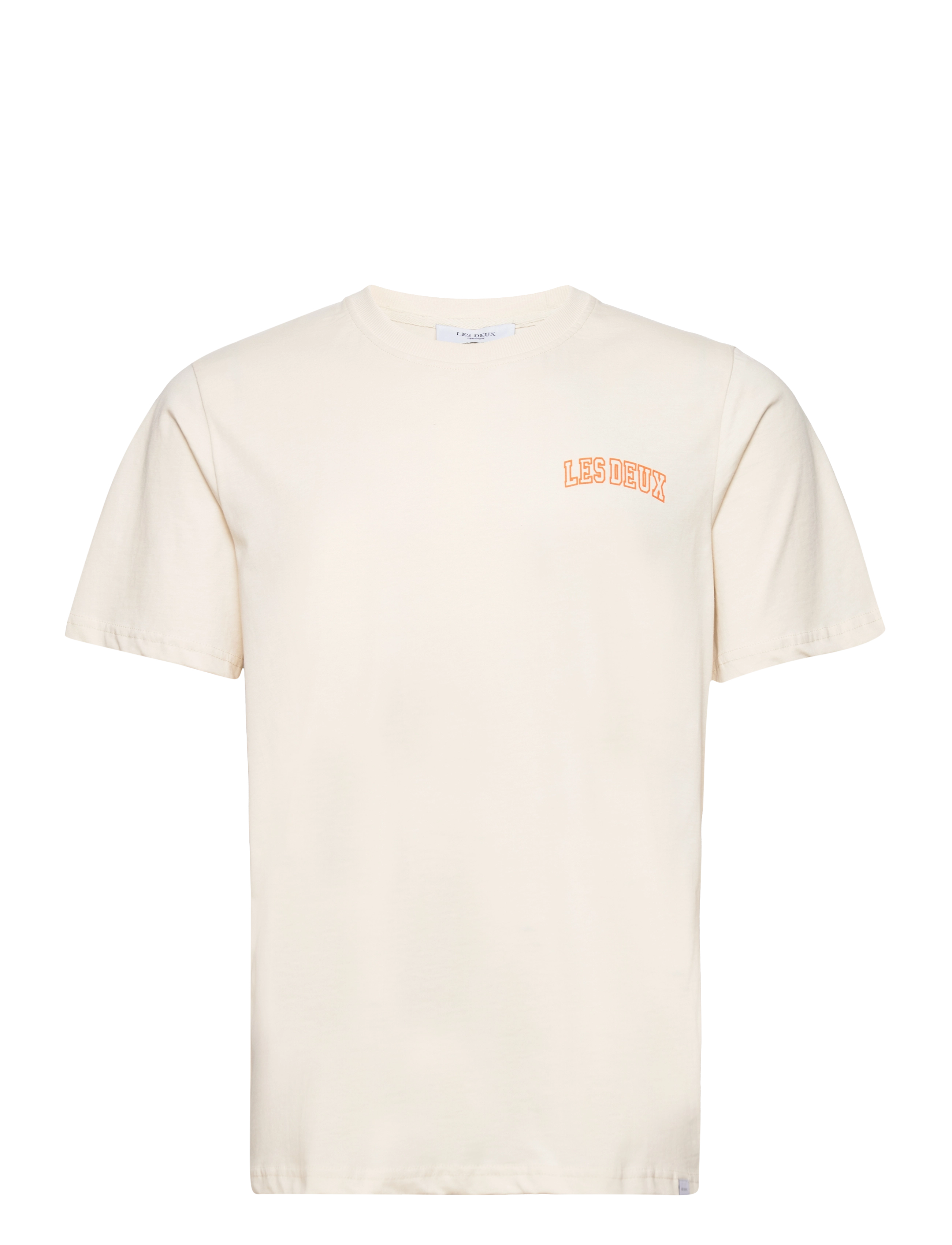 Les Deux - Blake T-Shirt - ivory/dusty orange - 1
