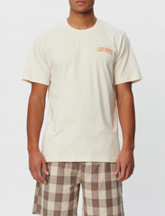 Les Deux - Blake T-Shirt - basic t-shirts - ivory/dusty orange - 2