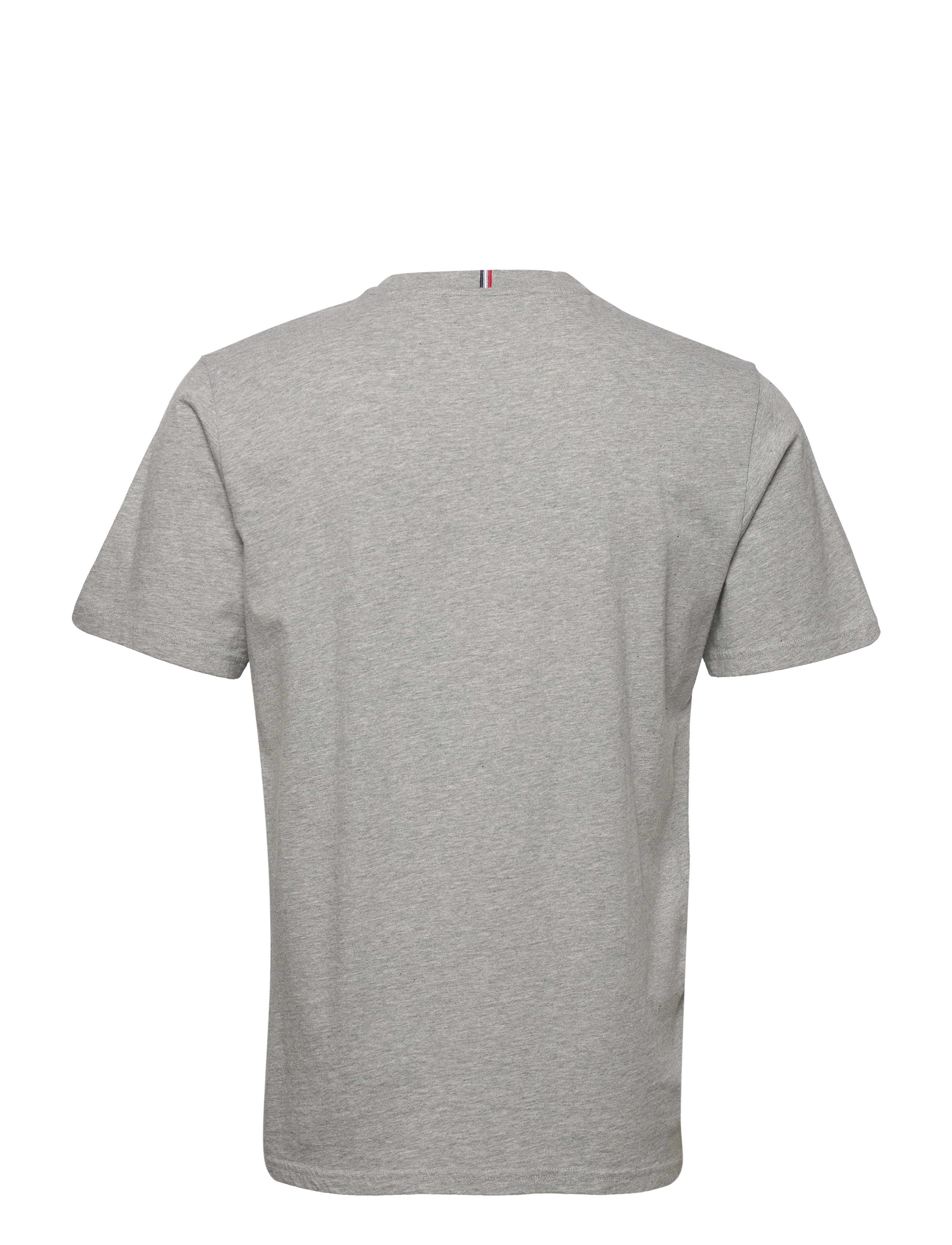 Les Deux - Carter Wool T-Shirt - light grey mélange/white - 1