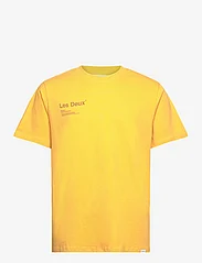 Les Deux - Brody T-Shirt - basic t-shirts - mustard yellow/honeycomb - 0
