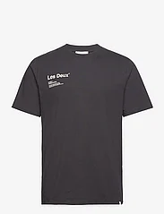 Les Deux - Brody T-Shirt - basic t-shirts - black/light sand - 0