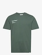 Brody T-Shirt - PINE GREEN/SKY BLUE