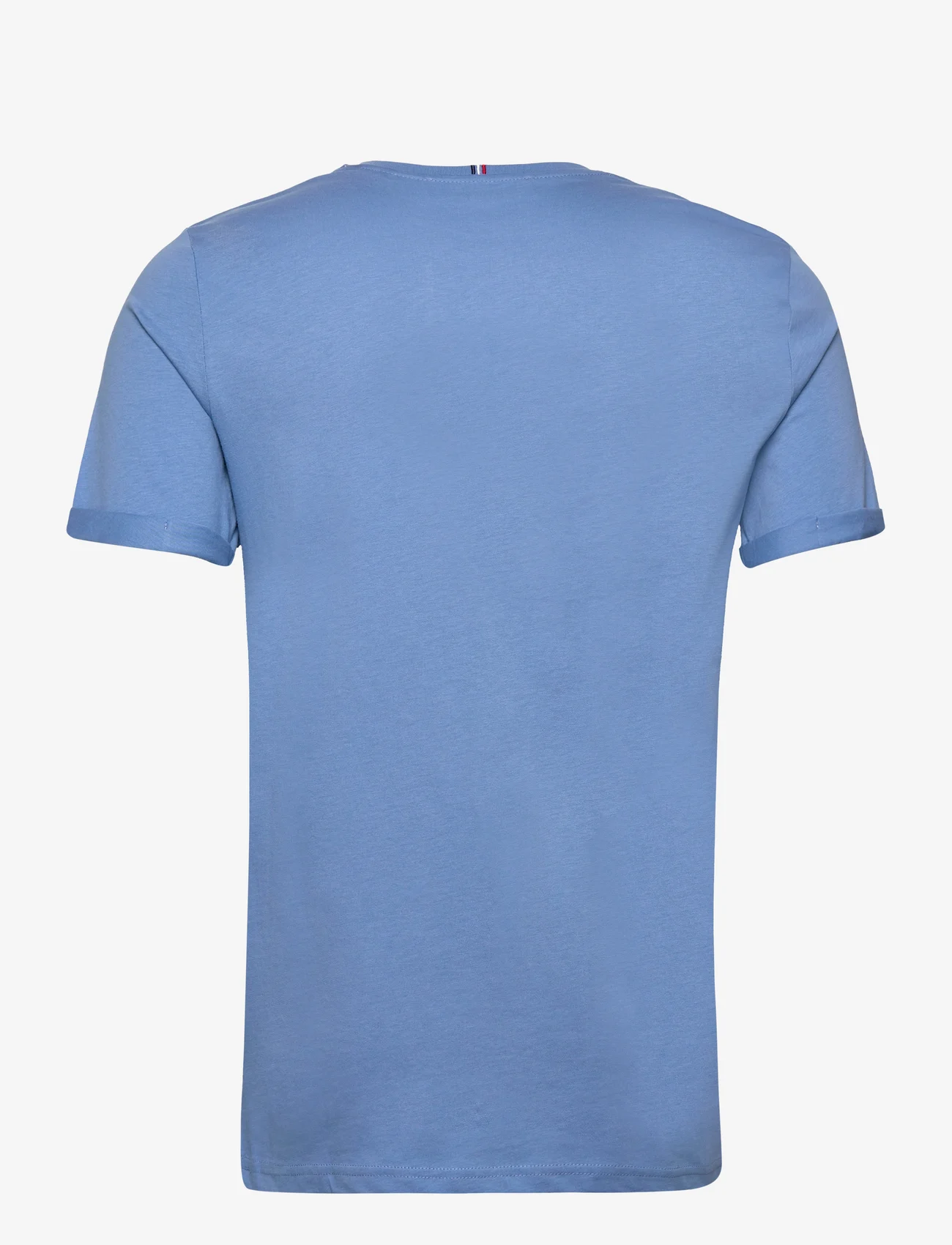 Les Deux - Piece T-Shirt - tavalised t-särgid - washed denim blue/ebony brown-dusty - 1