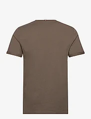 Les Deux - Piece T-Shirt - tavalised t-särgid - mountain grey/burnt red-dark sand - 1