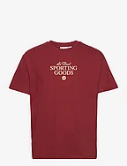 Sporting Goods T-Shirt 2.0 - BURNT RED/LEMON SORBET