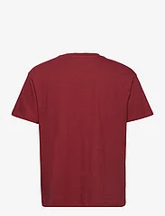 Les Deux - Sporting Goods T-Shirt 2.0 - basic t-shirts - burnt red/lemon sorbet - 1