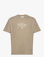 Sporting Goods T-Shirt 2.0 - DARK SAND/IVORY