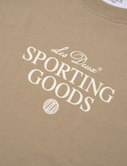 Les Deux - Sporting Goods T-Shirt 2.0 - tavalised t-särgid - dark sand/ivory - 3