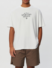Les Deux - Sporting Goods T-Shirt 2.0 - tavalised t-särgid - white/black - 2