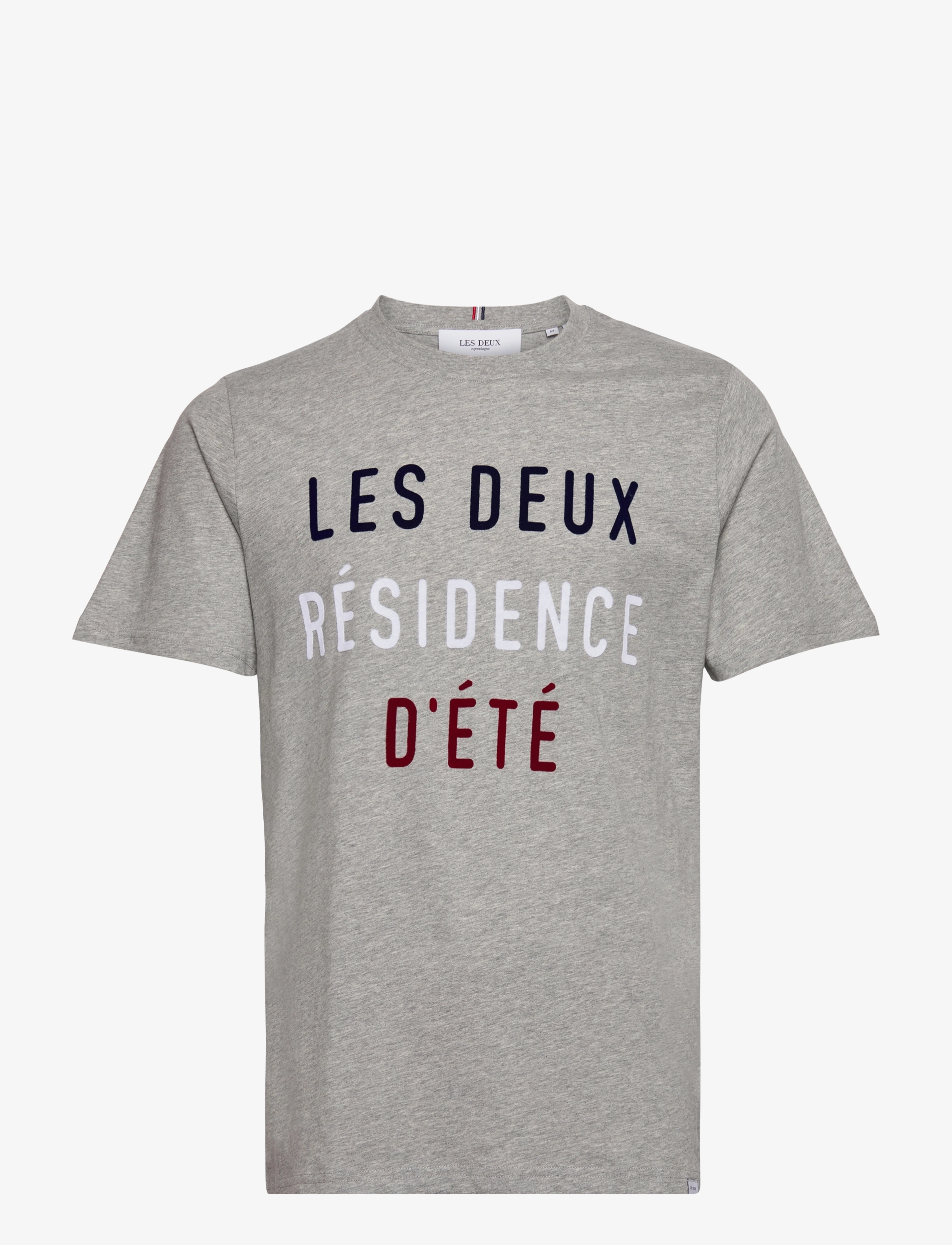 Les Deux - Résidence T-Shirt - light grey mÉlange - 0