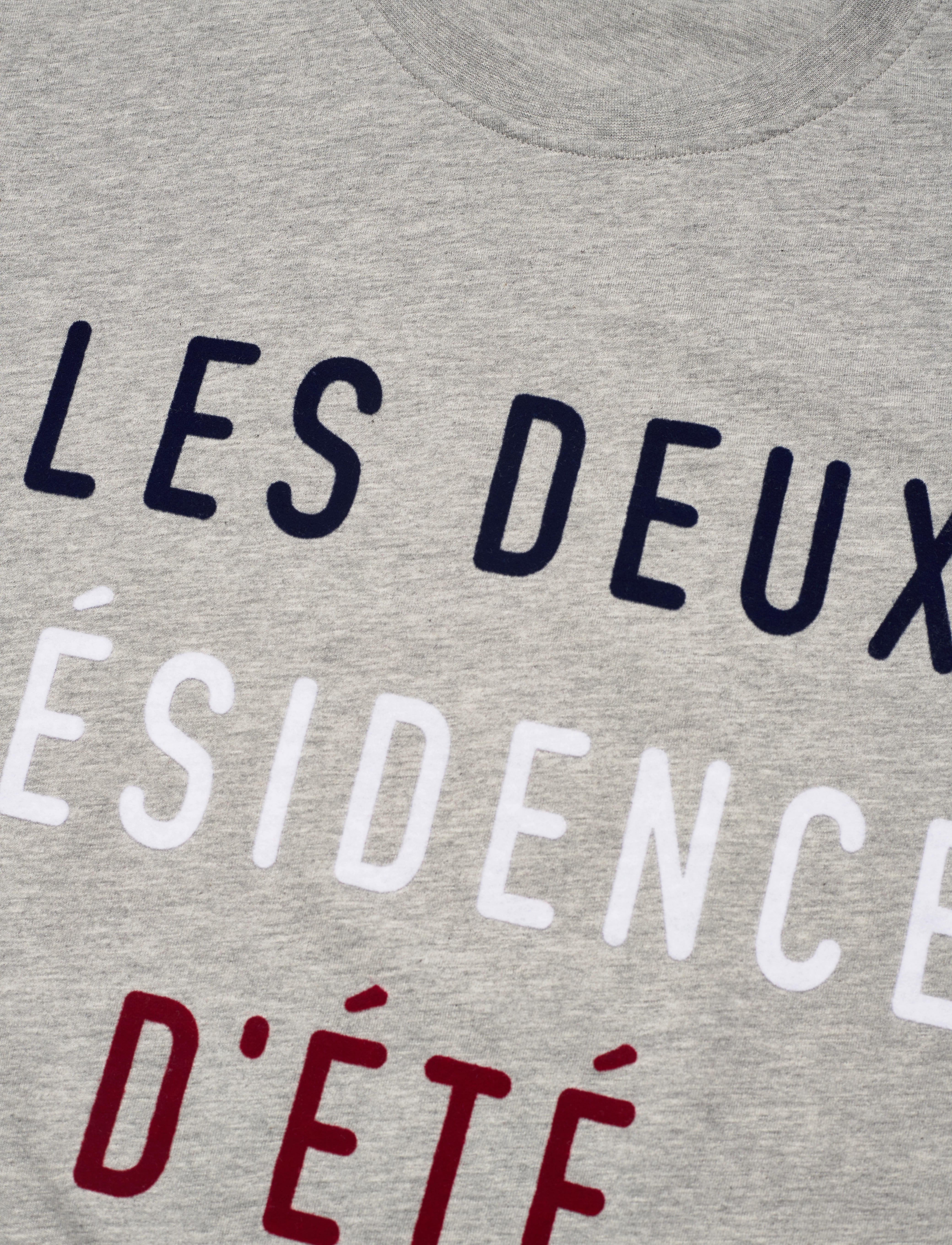 Les Deux - Résidence T-Shirt - light grey mÉlange - 3