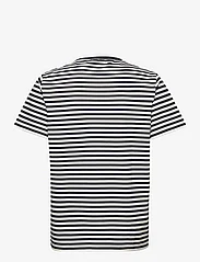 Les Deux - Adrian Stripe T-Shirt - marškinėliai trumpomis rankovėmis - dark navy/ivory - 1