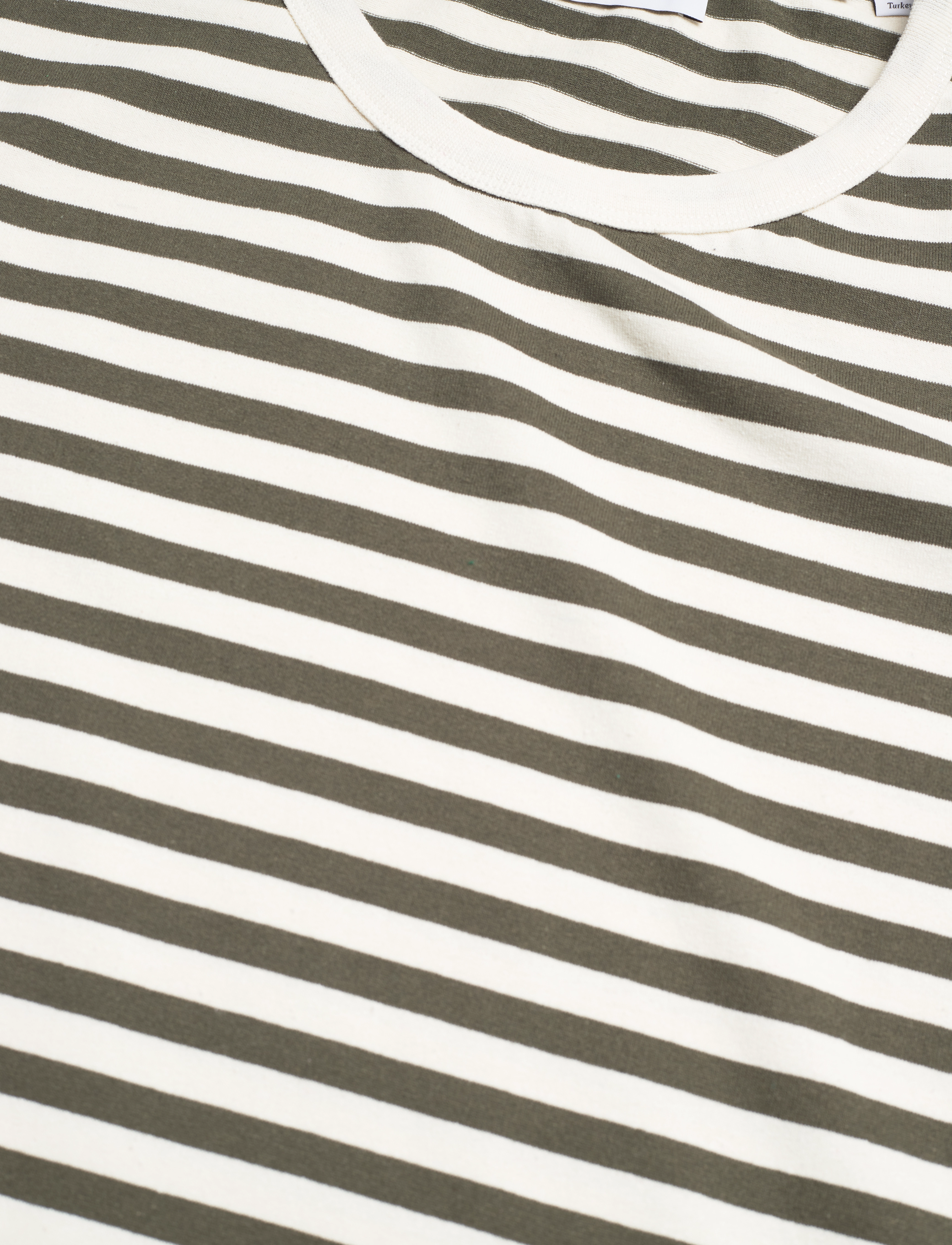Les Deux - Adrian Stripe T-Shirt - olive night/ivory - 3