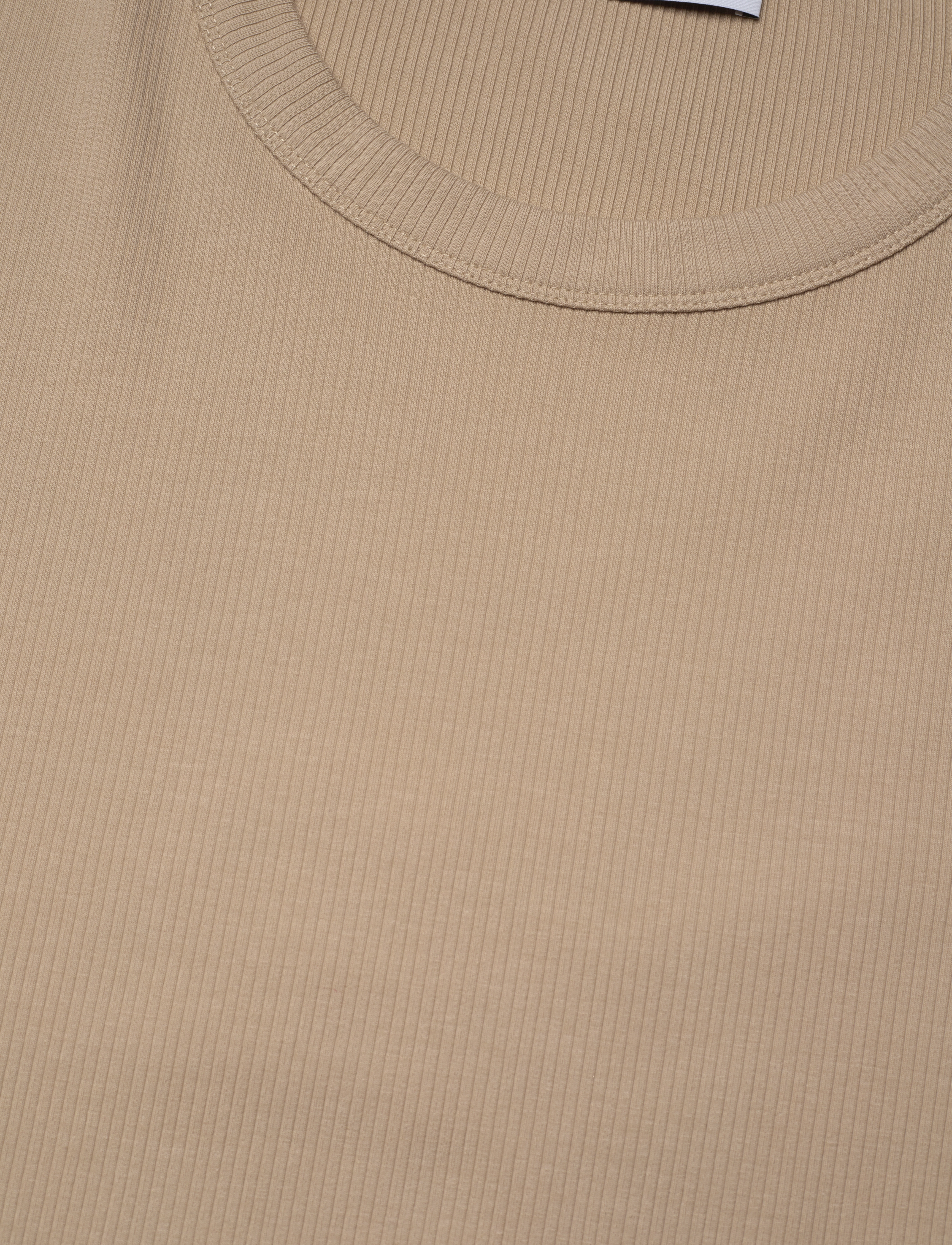Les Deux - Adam Rib T-Shirt - dark sand - 2