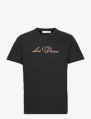 Les Deux - Cory T-Shirt - lühikeste varrukatega t-särgid - black - 0