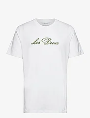 Les Deux - Cory T-Shirt - lühikeste varrukatega t-särgid - white - 0