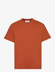 Les Deux - Crew T-Shirt - nordisk stil - terracotta/court orange - 1