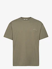 Les Deux - Crew T-Shirt - nordic style - forest green/surplus green - 1