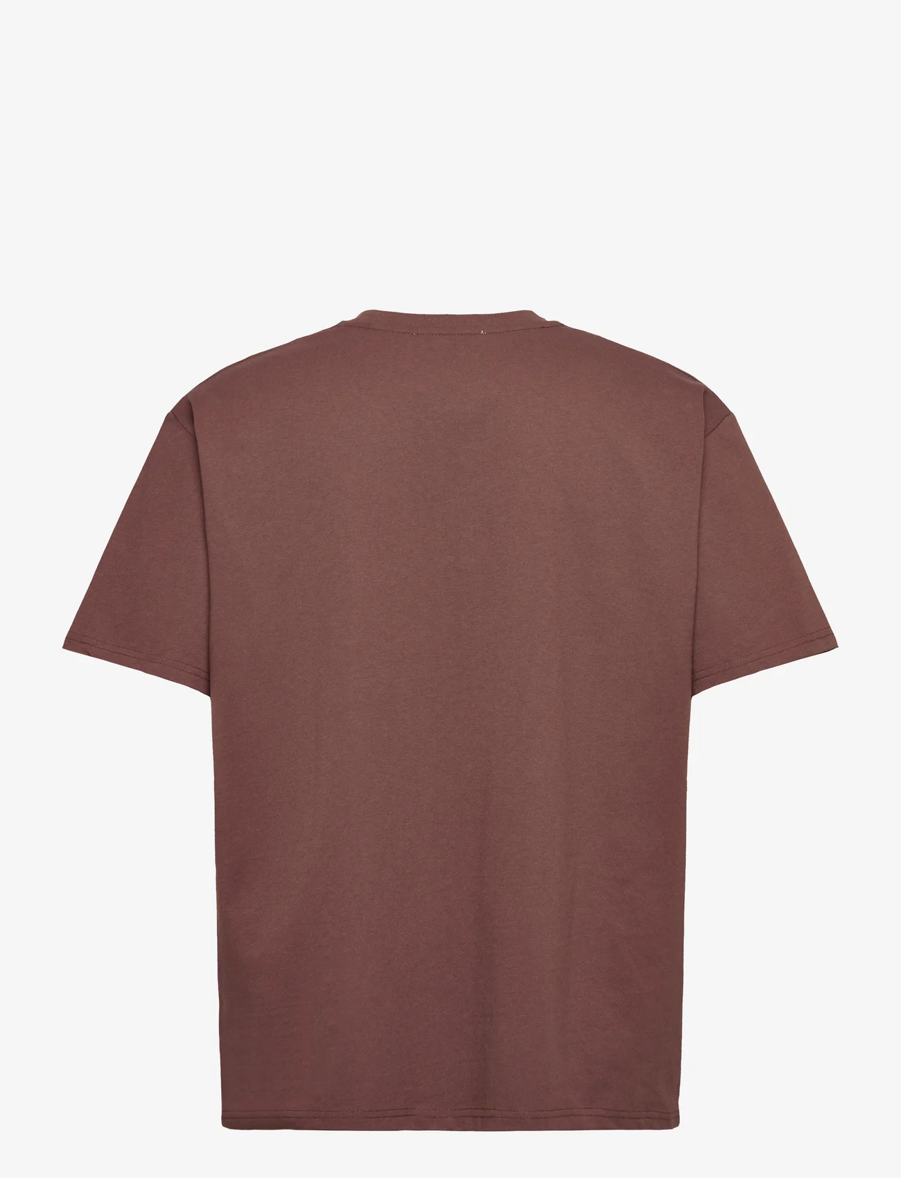 Les Deux - Crew T-Shirt - podstawowe koszulki - ebony brown - 1