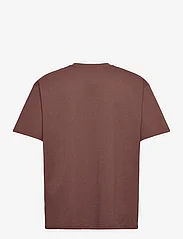 Les Deux - Crew T-Shirt - basic t-shirts - ebony brown - 1