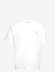 Crew T-Shirt - WHITE/SIGNAL ORANGE