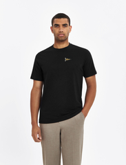 Les Deux - Flag T-Shirt - basic t-shirts - black - 2