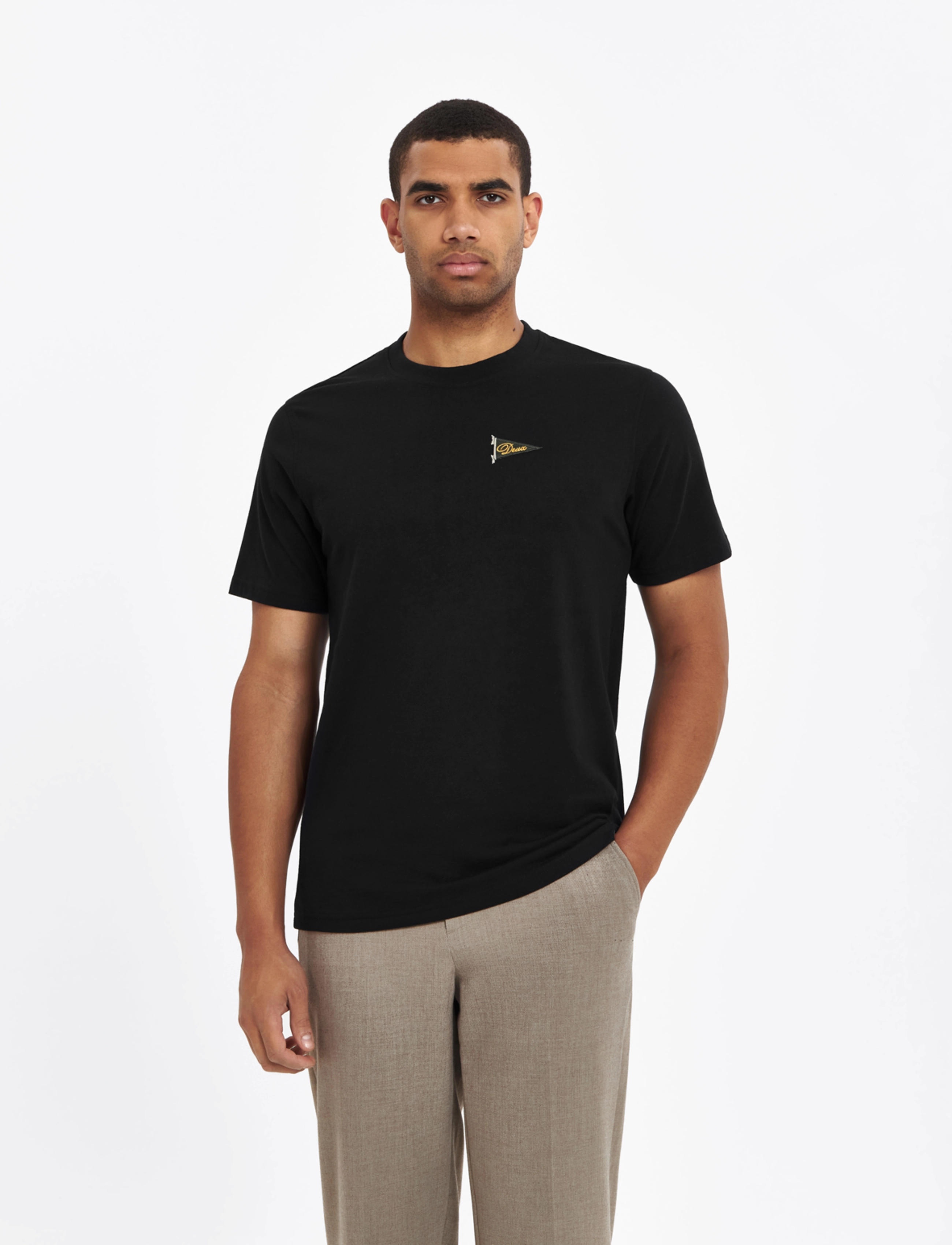 Les Deux - Flag T-Shirt - black - 2