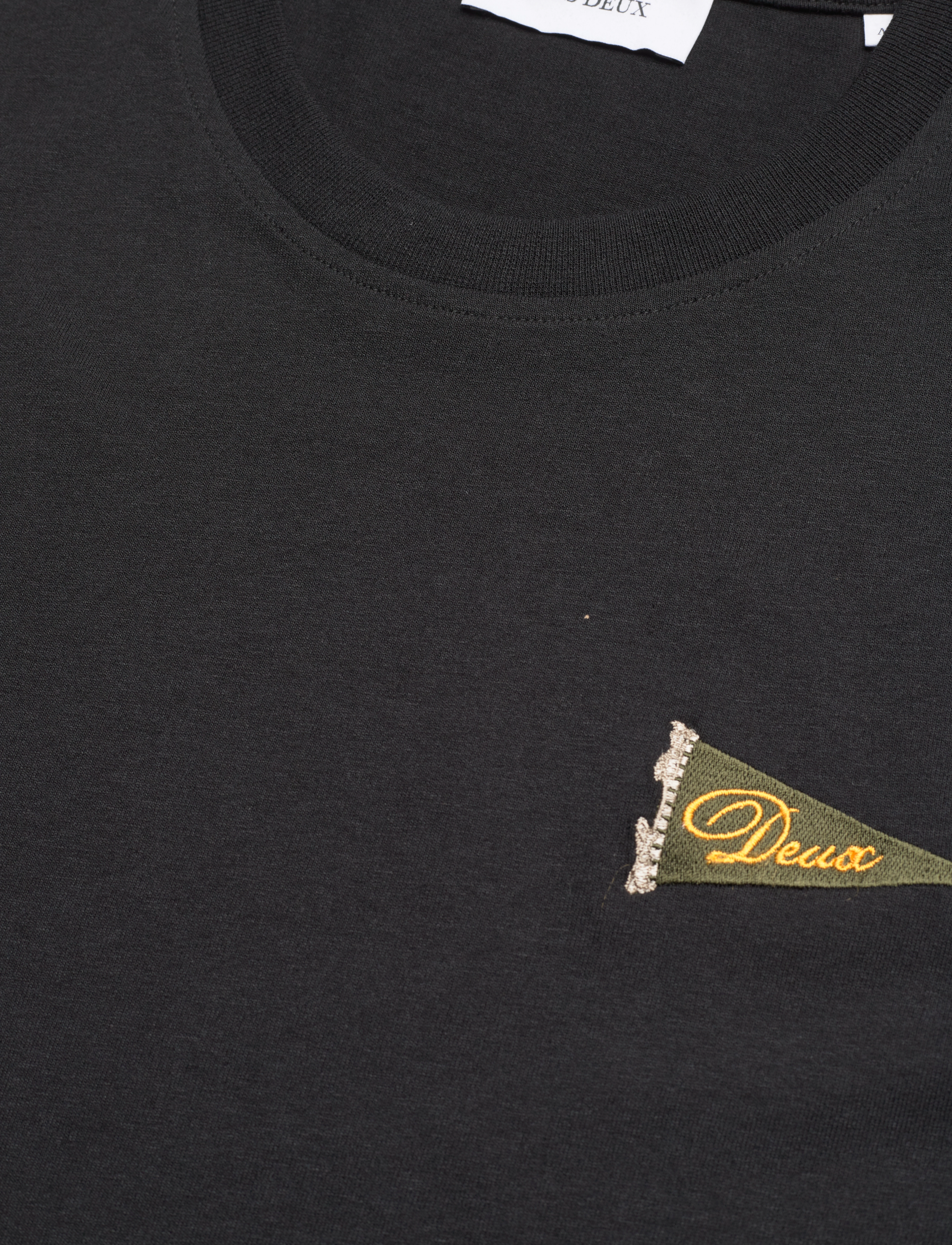Les Deux - Flag T-Shirt - black - 3