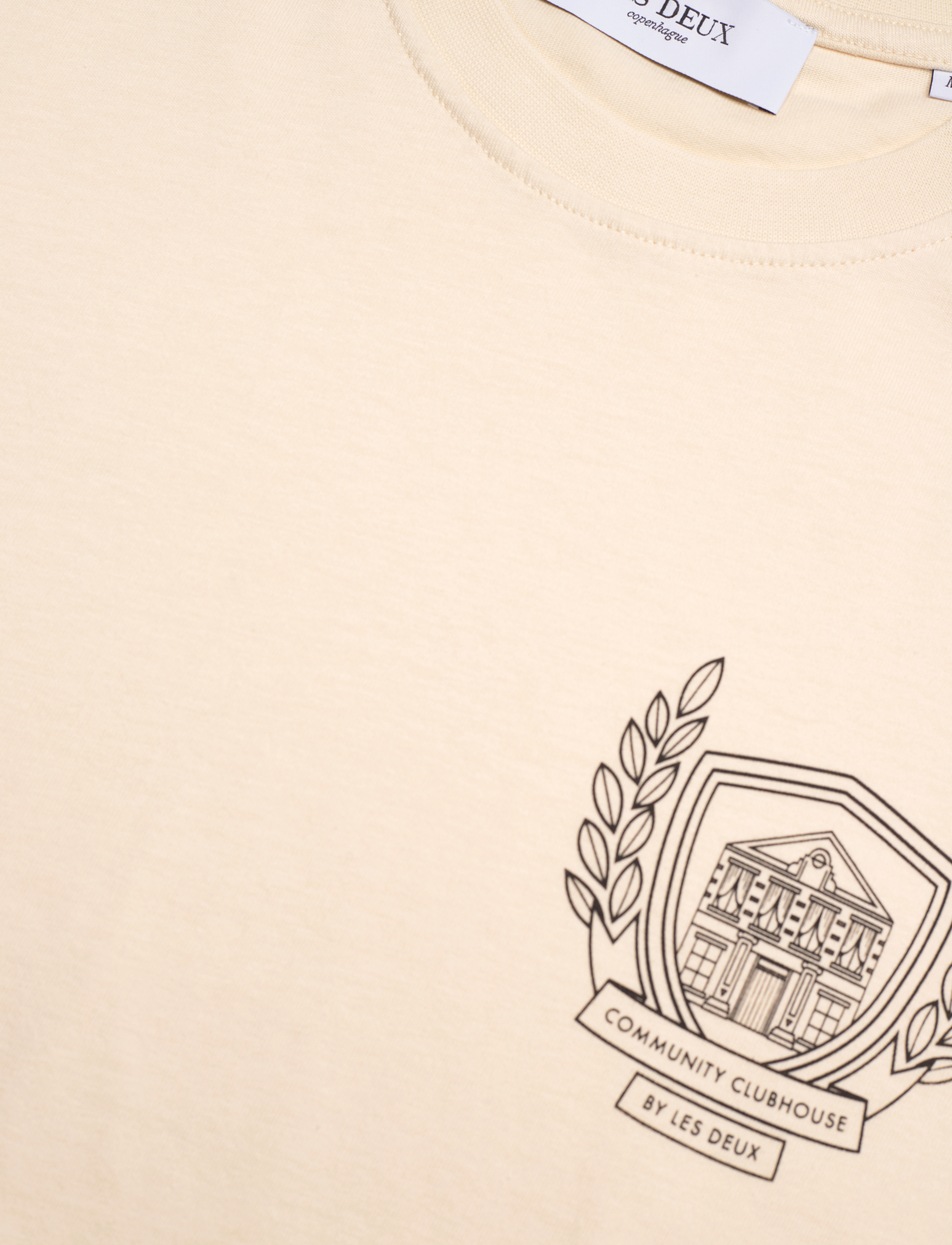 Les Deux - Chad T-Shirt - ivory/black - 3