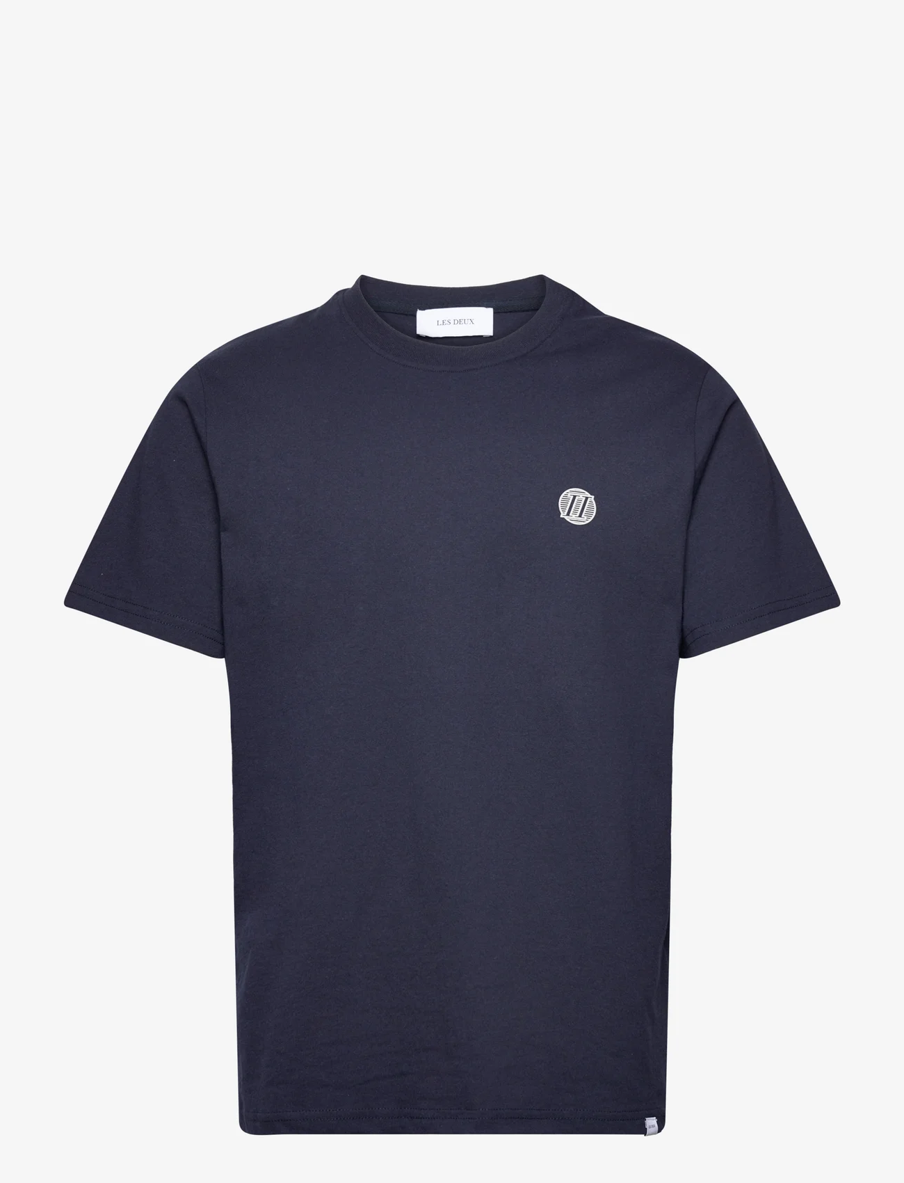 Les Deux - Community T-Shirt - t-shirts - dark navy/ivory - 0