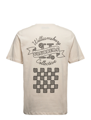 Les Deux - Clubbers T-Shirt - kurzärmelige - ivory/black - 2