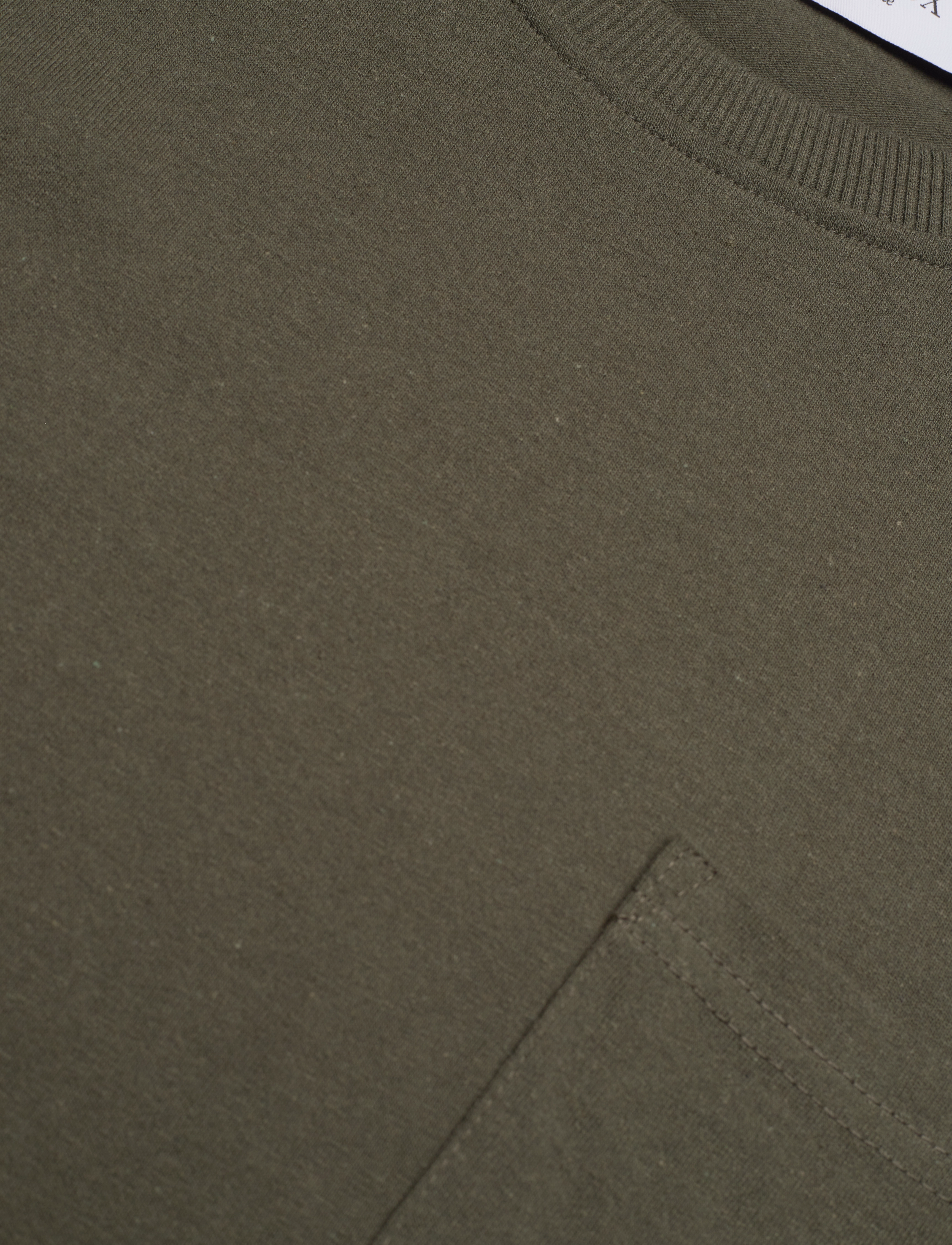 Les Deux - Supplies T-Shirt - olive night/ivory - 2