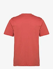 Les Deux - Donovan T-shirt - korte mouwen - rust red/ivory - 1