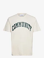 Deacon T-Shirt - IVORY/PINE GREEN