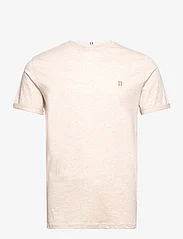 Les Deux - Nørregaard T-Shirt - Seasonal - laveste priser - light sand melange/orange - 0