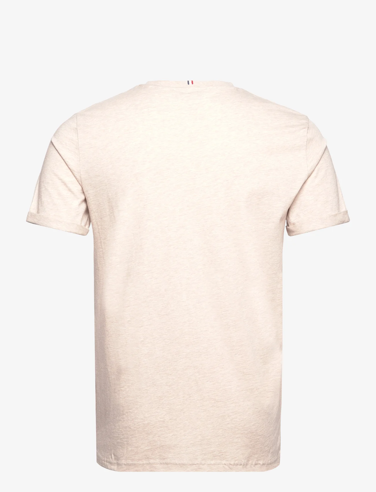 Les Deux - Nørregaard T-Shirt - Seasonal - lägsta priserna - light sand melange/orange - 1