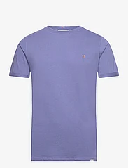 Les Deux - Nørregaard T-Shirt - Seasonal - lägsta priserna - fjord blue/orange - 0