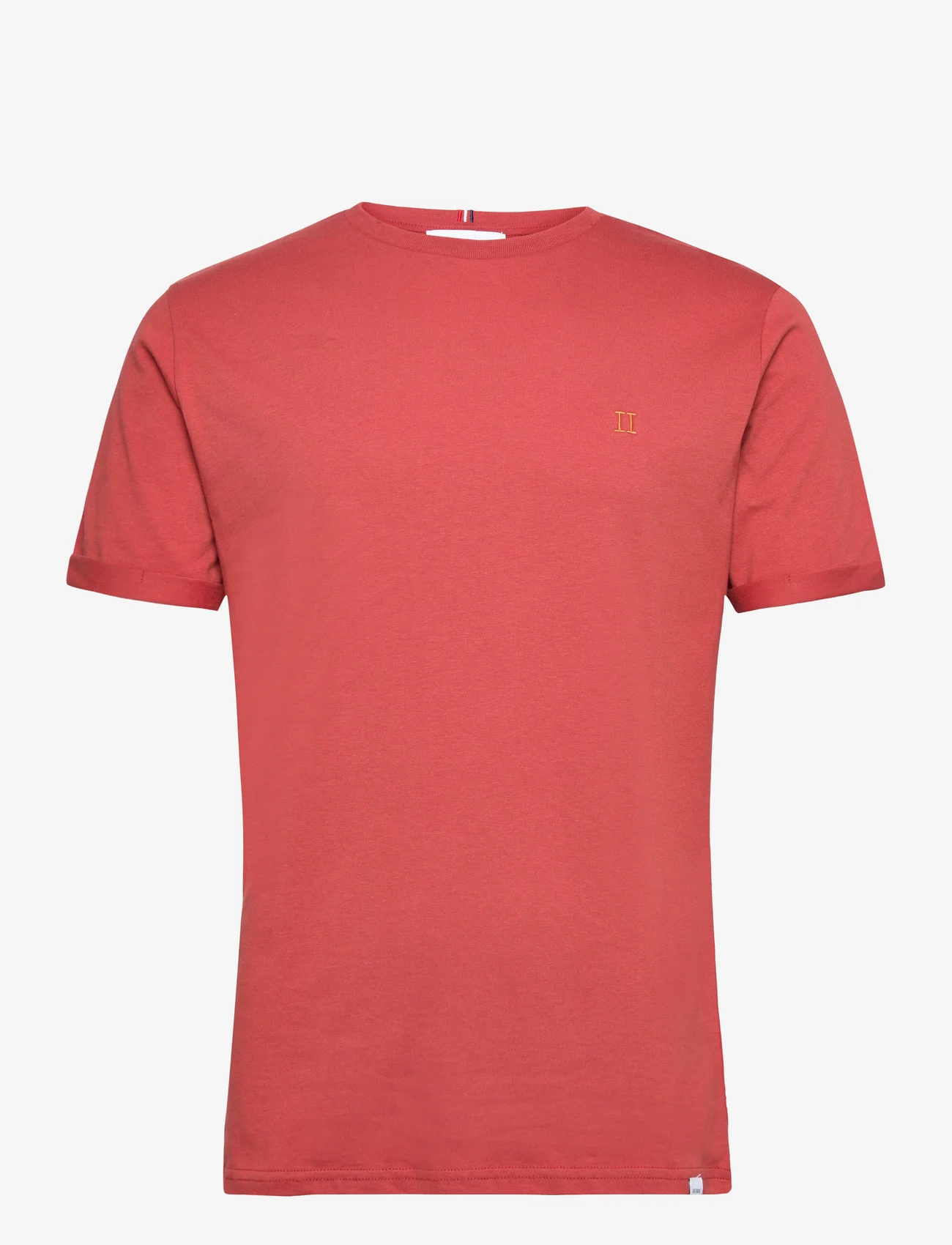 Les Deux - Nørregaard T-Shirt - Seasonal - alhaisimmat hinnat - rust red/orange - 0